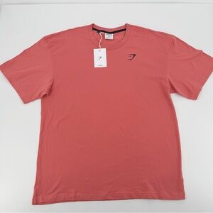 Gymshark Men's Salmon Short Sleeve Tee